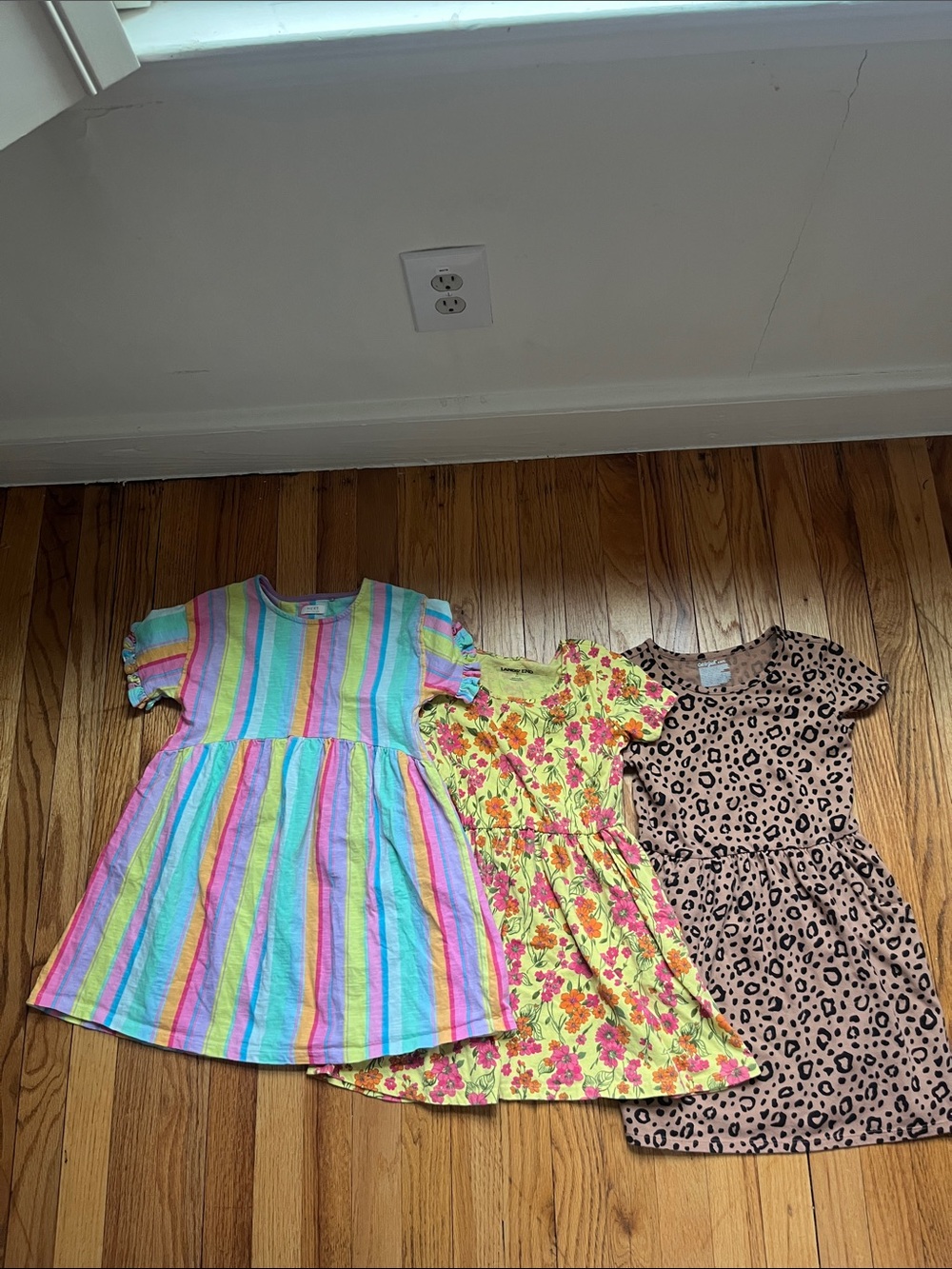 Trio of girls summer dresses